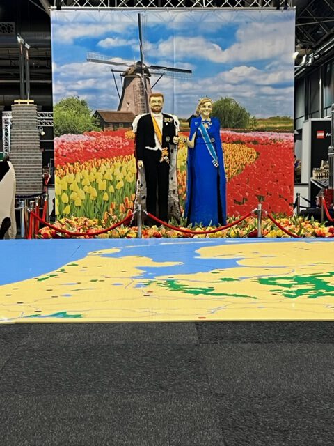 Lego koning Willem-Alexander en koningin Maxima