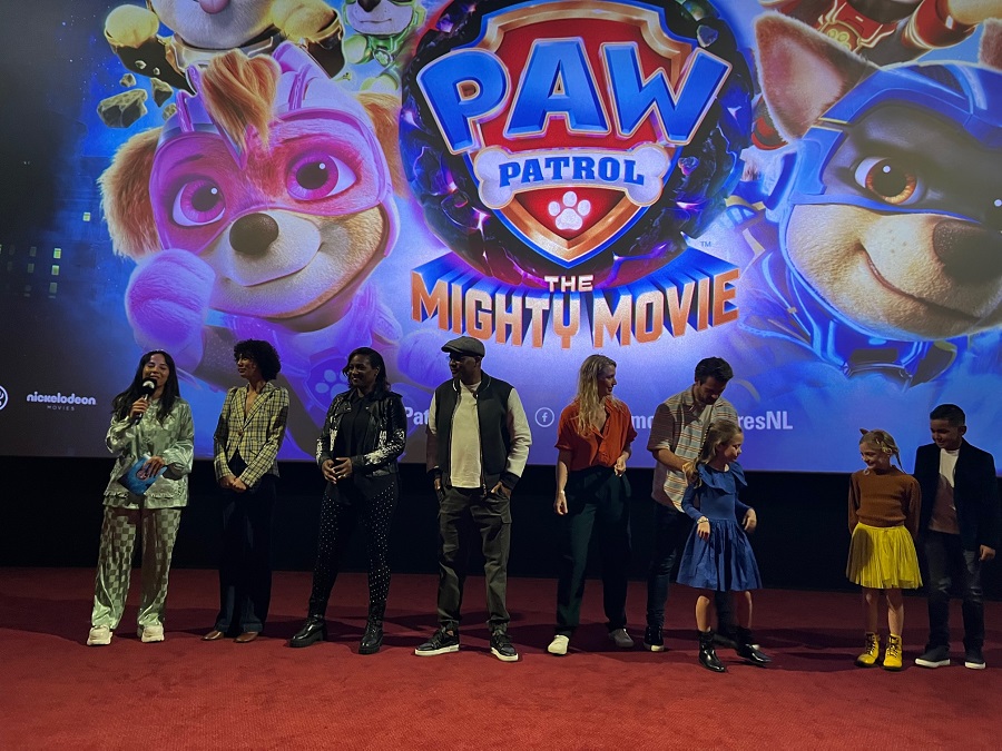 Paw Patrol Mighty Movie première