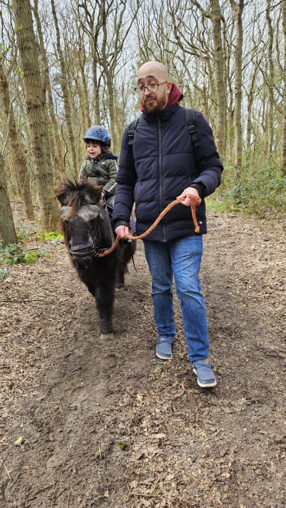 Texel met kids - pony rijden