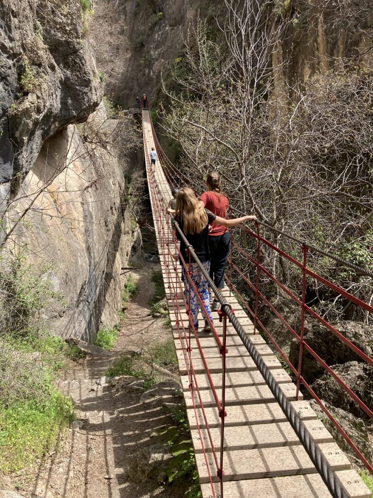 Los Cahorros de Monachil: een avontuurlijke wandeling in Spanje met kids!