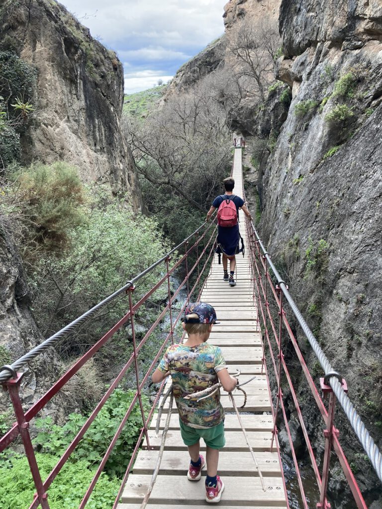 Los Cahorros de Monachil: een avontuurlijke wandeling in Spanje met kids!