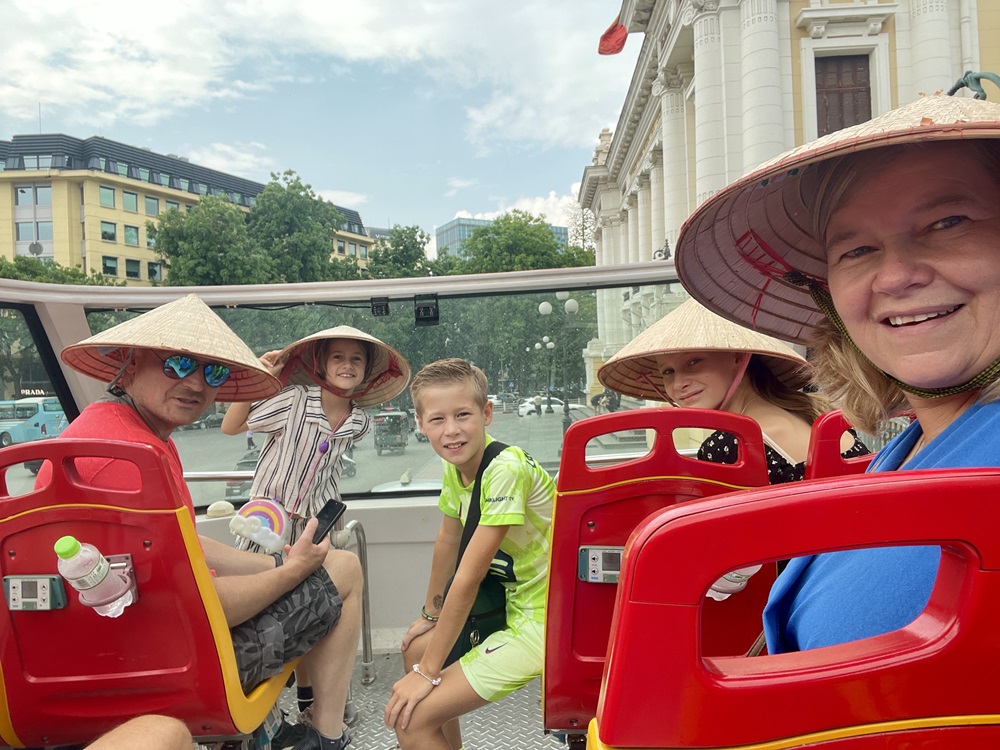 Hanoi - Vietnam met kinderen