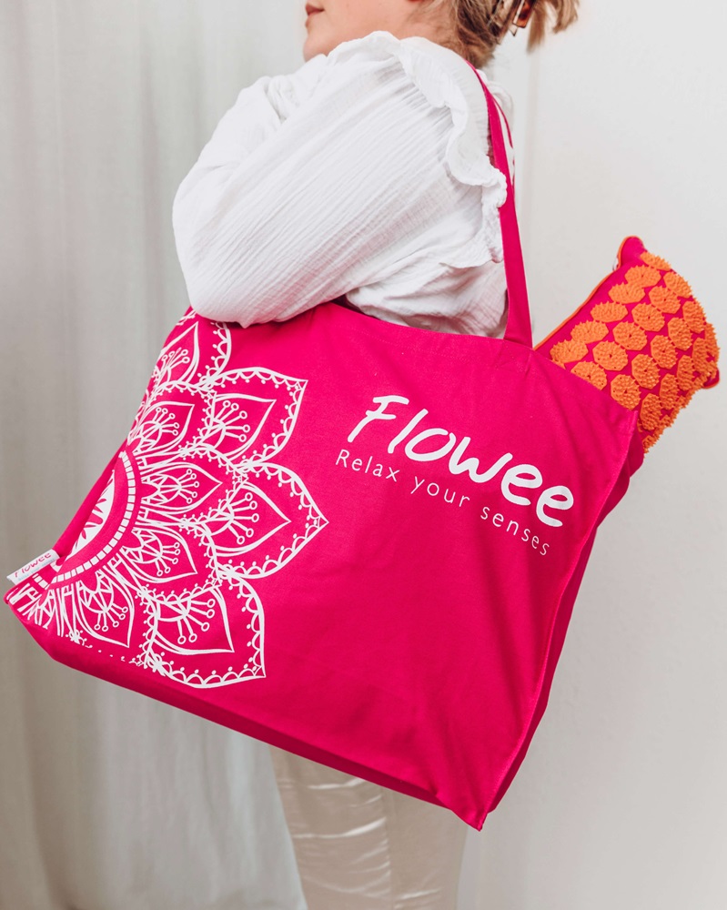 Roadtrip selfcare : 7 mini me-time momenten voor mama met een Flowee spijkermat