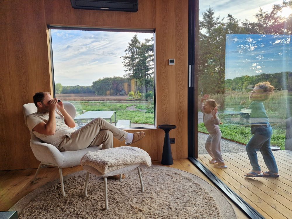 Kom tot rust bij ecolodge Eco by Nature, ook met kinderen!